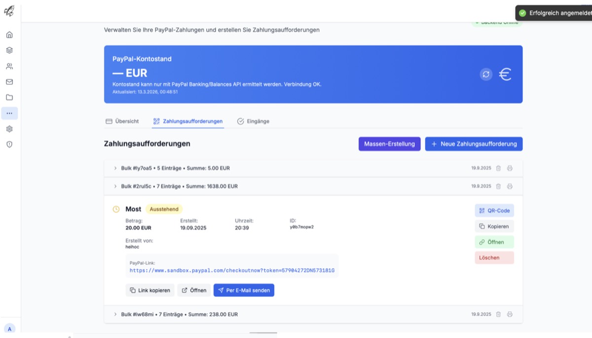 Zahlungsmanagement